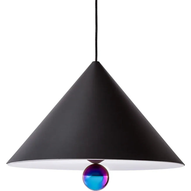 Photo of Cherry Pendant Lamp Large Black - Pendant Lamps - Daniel Emma - Black