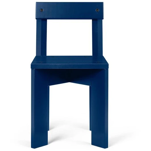 Photo of Ark Kids Chair - Børnehøjstol - Blue - Low - W: 27.2 X H: 52 X D: 31.8 Cm