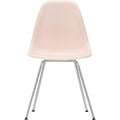 Eames Plastic Chair Dsx - 41 Pale Rose - Chrome Base - Matstolar - Charles & Ray Eames - Rosa - Metall/plast