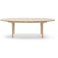 Thumbnail photo of Ch339 Dining table extendable with space for 2 inserts White oiled oak