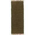 Thumbnail photo of Block Runner - Gulvtæppe - Block Runner - Olive/natural - W200 X D1 X H80 Cm
