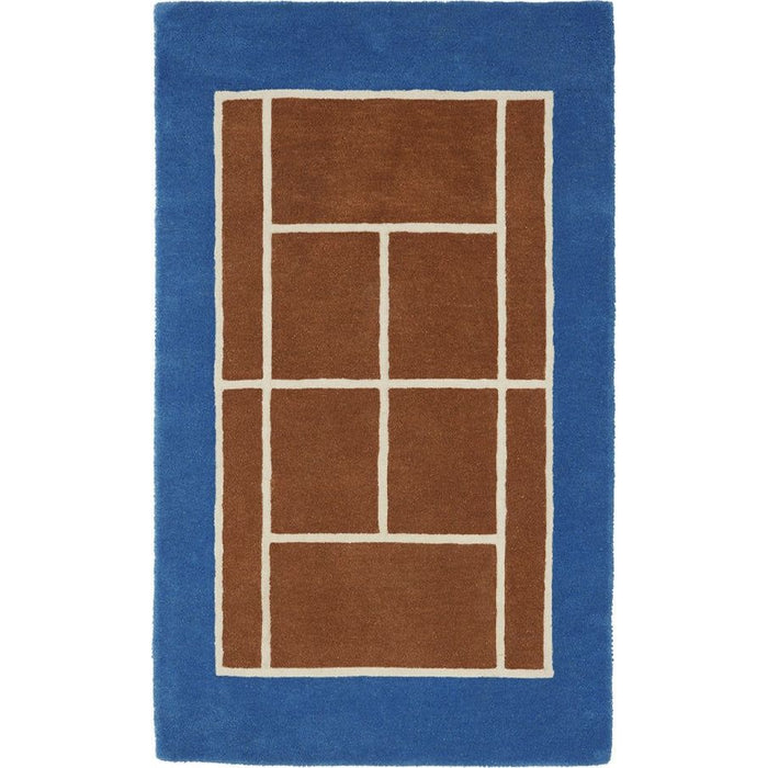 Photo of Tennis Rug Blue - M107630