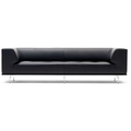 Thumbnail photo of Delphi Sofa 4510 By Hannes Wettstein - 3 Personers Sofa - Max 98 Black - W205 X D85 X H66 X Sh37 Cm