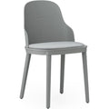 Thumbnail photo of Allez Chair Upholstered Canvas - Dining Chair - Grey - H: 79 x L: 45 x D: 50 x Sh: 45.5 cm