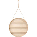 Thumbnail photo of Round Dorm - Shelf - Beech veneer - Ø55 x H7 cm