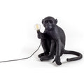 Thumbnail photo of Monkey Lamp Sitter - Black
