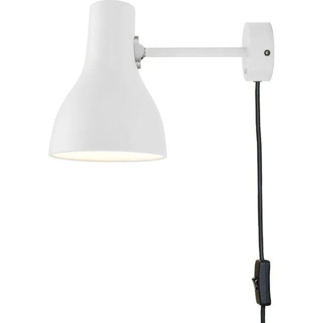 Photo of Type 75 Wall Lamp Jet Black - Bedside Lamps - Sir Kenneth Grange - Black