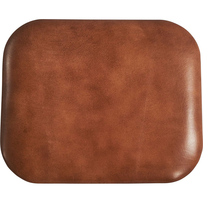 Photo of Sculpt Stool Cushion - Stools - Kristian Sofus Hansen, tommy Hyldahl - Brown - Leather