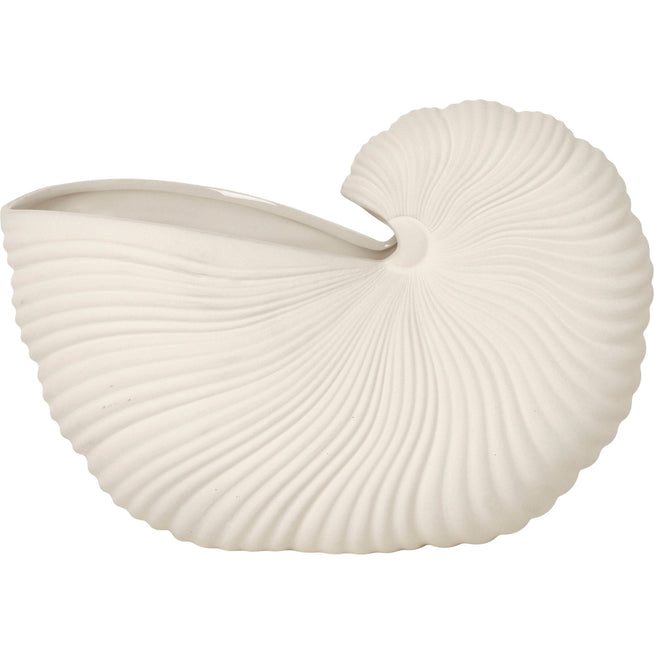 Photo of Shell Pot - Urtepotte - Off-white - W31 X H21 X D15 Cm