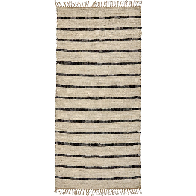 Photo of Sima Rug Black/Natural 90x200cm