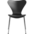 Thumbnail photo of Sjuan 3107 Ash Black - Dining chairs - Arne Jacobsen - Black - Wood