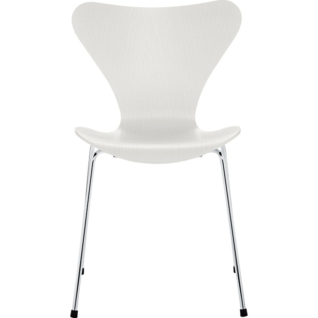 Photo of Sjuan 3107 Ask White - Matstolar - Arne Jacobsen - Vit - Trä