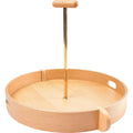 Thumbnail photo of Jh Tray Oregon Pine/brass