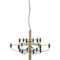 Thumbnail photo of 2097 Sarfatti Chandelier Brass