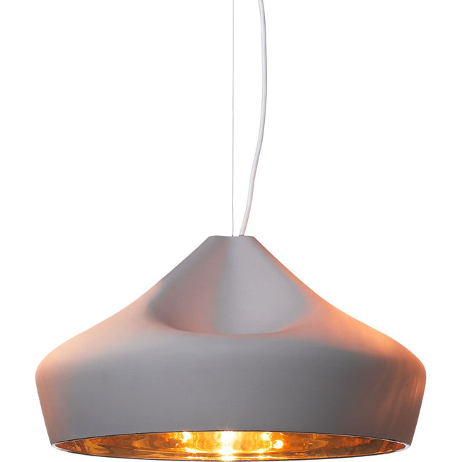 Photo of Pleat Box 47 Led - Grey, Gold - Pendellampor - Mashallah,xavier Mañosa - Grå