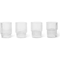 Thumbnail photo of Ripple Small Glass (set Of 4) - Glas