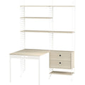 Thumbnail photo of String Floorboard 200, White, 2-pack - Shelving - Nils Strinning - White - Metal