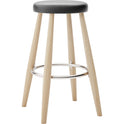 CH58 Bar Stool - White Oiled Oak