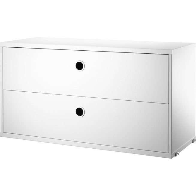 Photo of String drawer unit 78x30, white - Shelving - Nils Strinning - White - Mdf