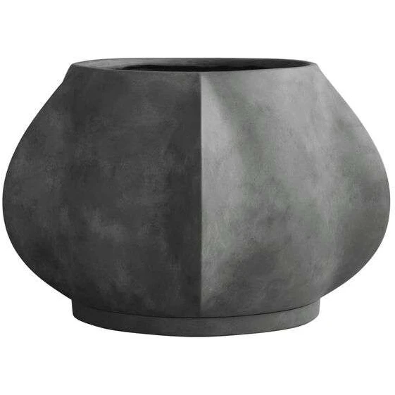 Arket Plant Pot Medio Dark Grey