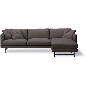 Photo of Calmo Sofa 80 5625 By Hugo Passos - 3 Personers Sofa - Ruskin 34 / Black - W250 X D90/155,5 X H75,5 X Sh41 Cm