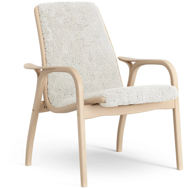 Photo of Laminett Arm Chair Laquered Beech/sheep Skin