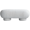 Big Foot Bench, Off-white