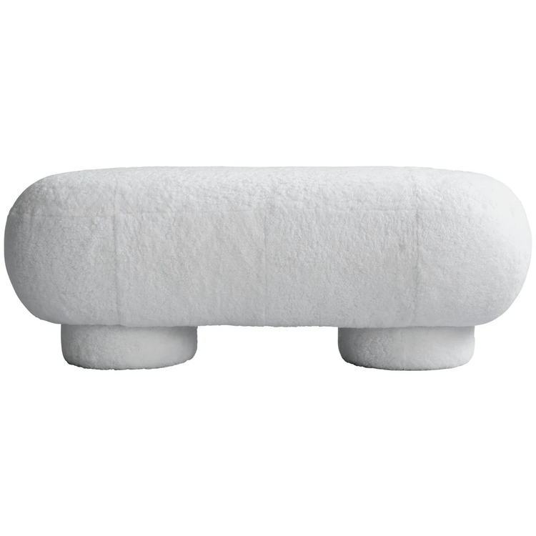Photo of Big Foot Bench, Off-white
