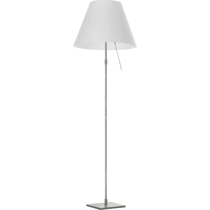 Photo of Costanza D13 T.c. Floor Lamp - Aluminium - White - Shade Lamps
