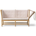 Thumbnail photo of The Spoke-Back Sofa 1789 By Børge Mogensen - 2 Seater Sofa - Cotil 53932 - W160/197 X D76,5 X H86 X Sh40 Cm 1