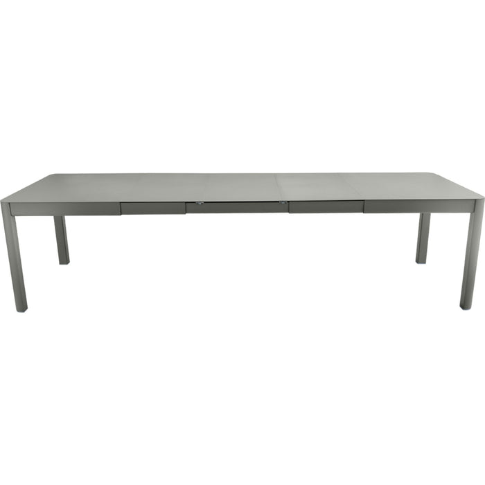 Photo of Ribambelle Table With 3 Extensions, Rosemary - Matbord Utomhus - Grön - Metall