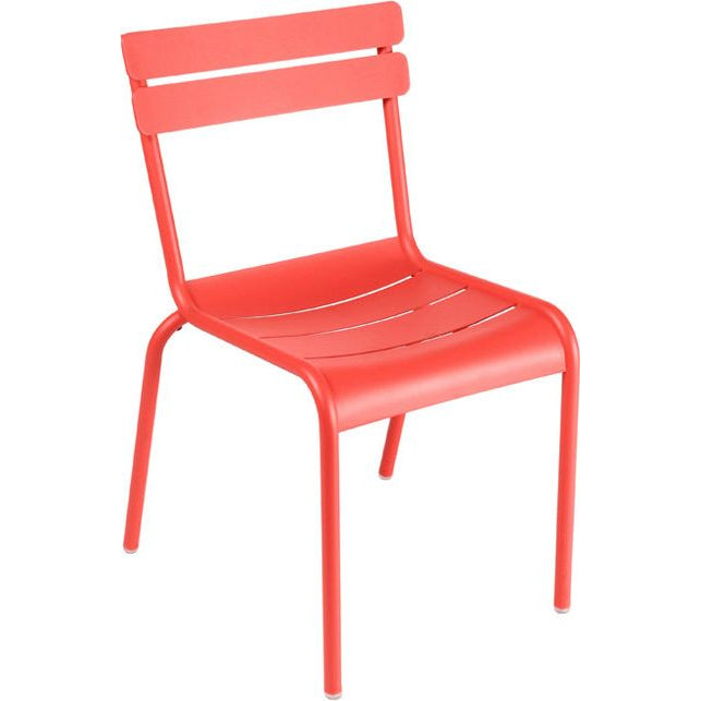 Photo of Luxembourg Chair, Capucine - Garden Chairs - Frédéric Sofia - Orange - Metal
