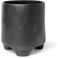 Thumbnail photo of Esca Pot - Krukke - Black - Small - W16,7 X H18 X D17 Cm
