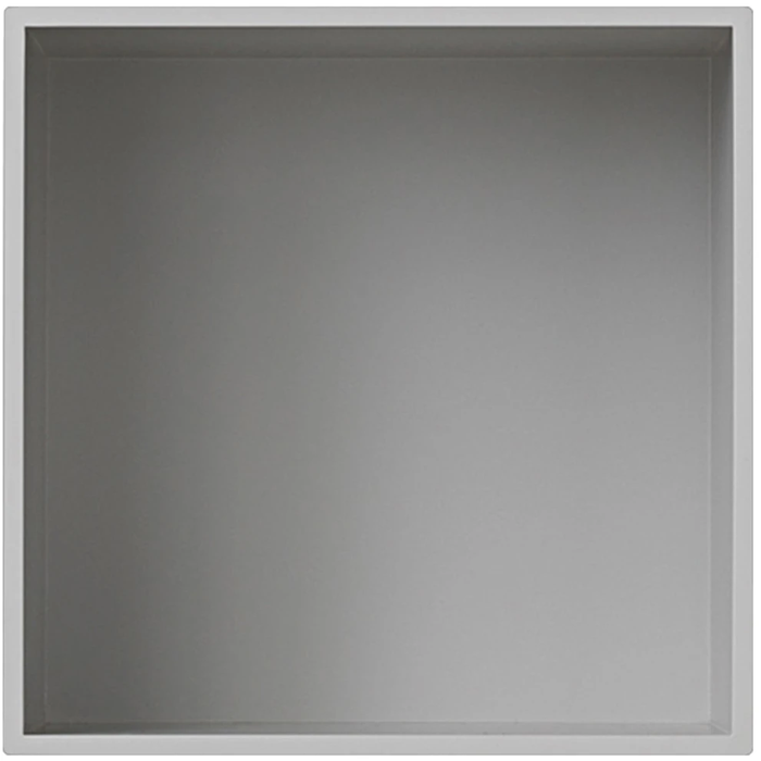 Photo of Mini Stacked Storage 2.0, Medium, Light Grey - Shelving - Julien De Smedt - Grey - Mdf