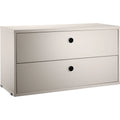Thumbnail photo of String drawer unit 78x30, Beige, 1-pack - Shelving - Nils Strinning - Beige - Wood