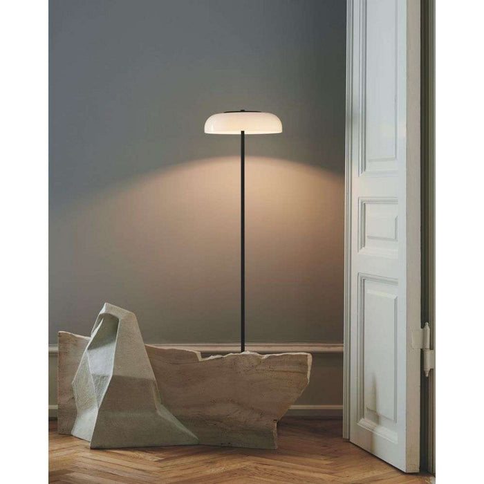 Photo of Blossi Floor Lamp Black/opal Ø29