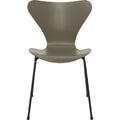 Thumbnail photo of Sjuan 3107 Olive Green Coloured Box/black - Dining chairs - Arne Jacobsen - Green - Metal/wood