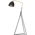 Thumbnail photo of Lean Floor Lamp, Black Structure - Shade Lamps - Jenny Bäck - Black