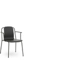 Thumbnail photo of Studio Armchair - Spisebordsstol - Black - H81 X L60 X D57,5 X Sh44 Cm