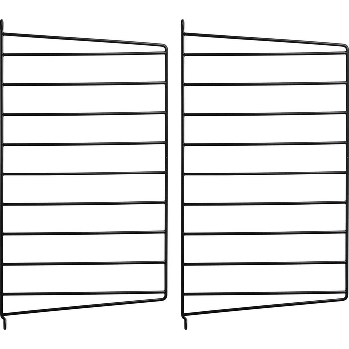 Photo of String Wall Rack 50x30, Black, 2-pack - Shelving - Nils Strinning - Black - Metal