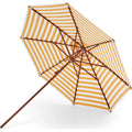 Thumbnail photo of Messina Umbrella Ø270, Dark Blue Stripes - Parasol - Skagerak Design Team