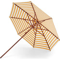 Messina Umbrella Ø270, Dark Blue Stripes - Parasol - Skagerak Design Team