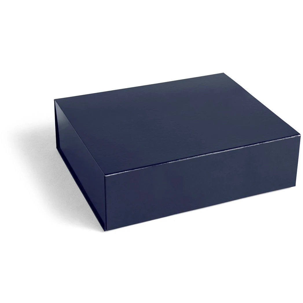 Colour Storage L Box With Lid 34,5x41,5 Cm