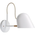 Thumbnail photo of Streck Wall Lamp with Connector Housing - White - Bedside Lamps - Joel Karlsson - White