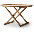 Thumbnail photo of The Egyptian Table by Mogens Lassen (ø: 85 cm, oak