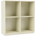 Thumbnail photo of Show Bookcase, Plinth H3 Cm - Vanilla - Hyllor - Vit - Mdf
