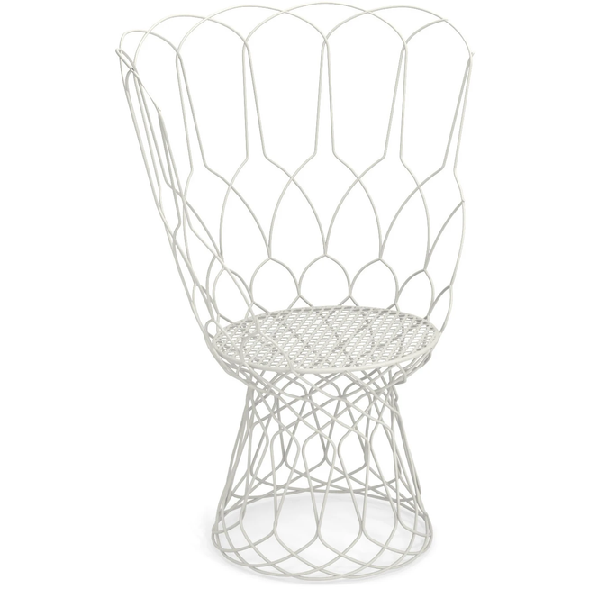 Photo of Re-trouvé Armchair, Black, No Cushion - Garden chairs - Patricia Urquiola - Black