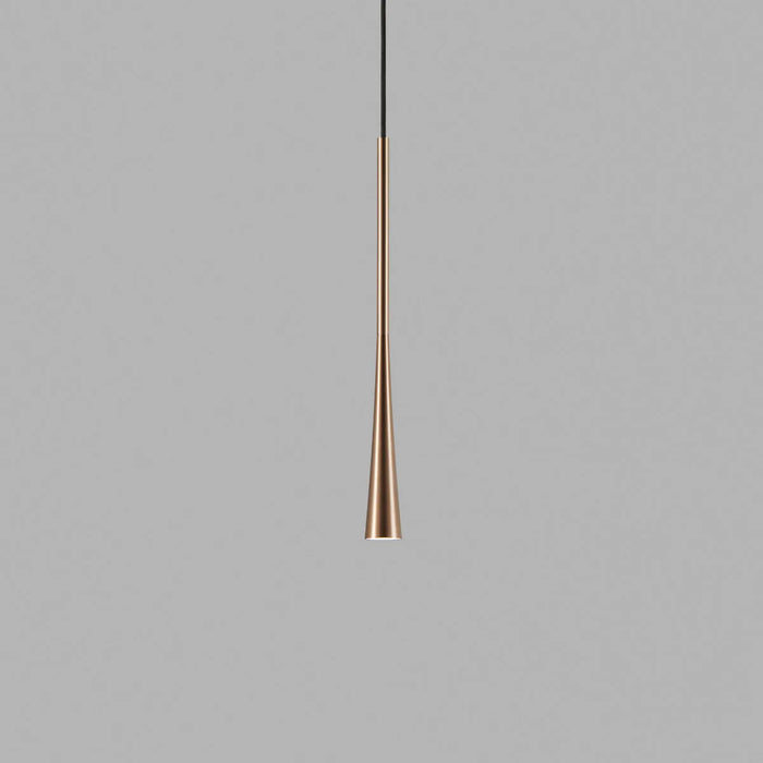 Photo of Drop S1, Rose Gold, 6w Led, 2700k, Ip20 - Pendellampor - Ronni Gol - Guld