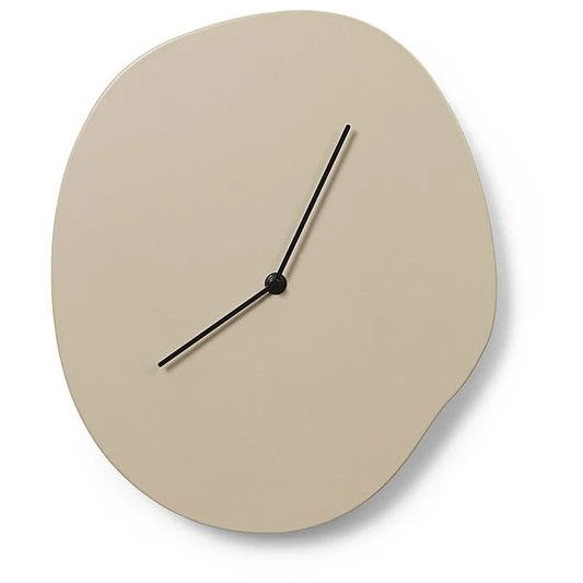 Photo of Melt Wall Clock - Ur - Cashmere - W28 X H33 X D4 Cm