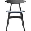 CH33P Chair - Black Lacquered Oak